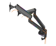 Deltaco Podwójny uchwyt GAM-135 RGB - Czarny - 1115376 - zdjęcie 6